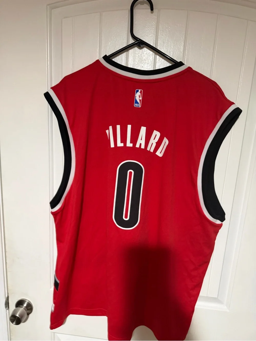 Men's size 2XL adidas Damian Lillard   Portland Trail Blazers Jersey